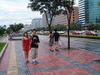 avenue in Beijing near Harmony Hotel