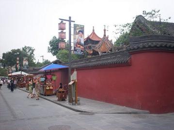 wenshu temple in chengdu china