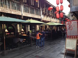 restaurants in Jinli Street Chengdu