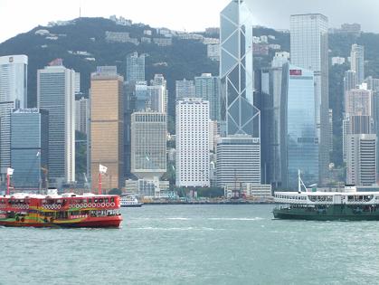 star-ferry boats in hong kong
