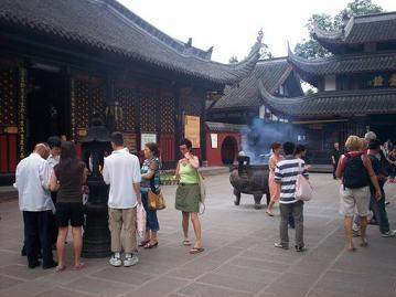 Wenshu temple Chengdu